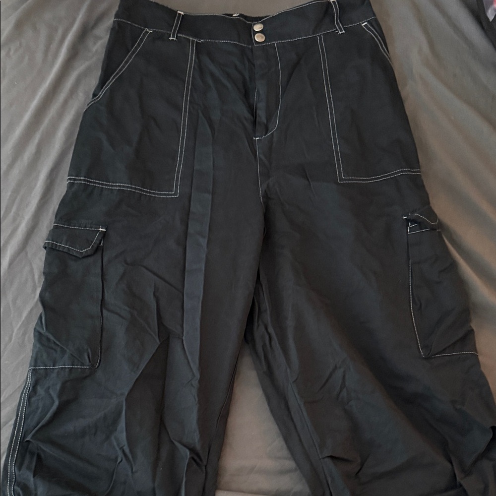 Wild Fable Black Cargo Joggers